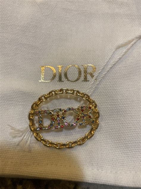 dior revolution brooch|genuine christian dior bracelet.